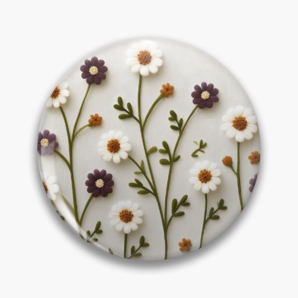 Item preview, Minimalist Wildflower Daisy Collection – Cottagecore Botanical Floral Art designed and sold by KAM-KAM-STORE.