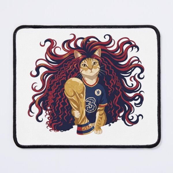 Item preview, Marc Cucurella Chelsea FC Cat Meme World Cup designed and sold by Anjestic Studio.