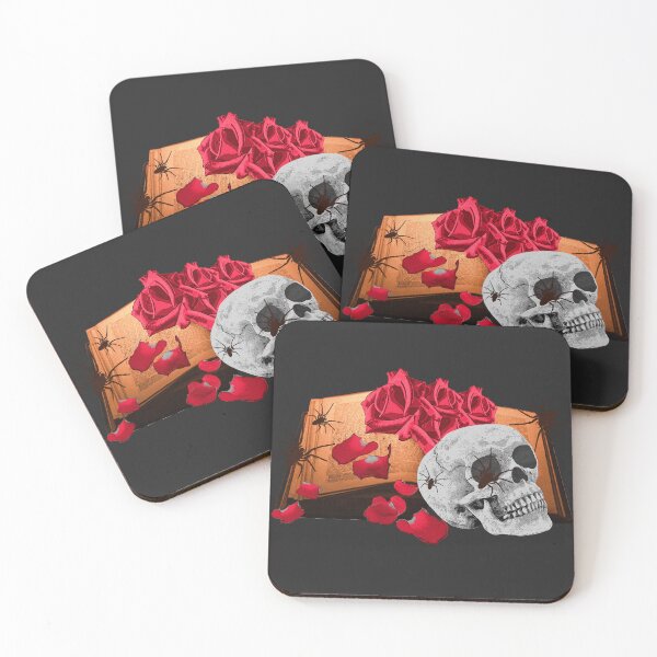 Item preview, gift idea woman, human skull, books design designed and sold by Kirei-Lily.