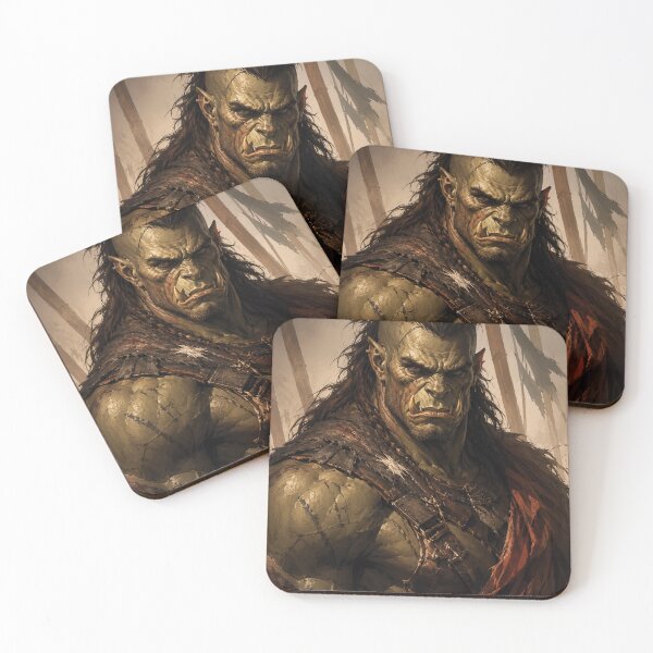 Item preview, DnD Half-Orc Berserker Creature designed and sold by bapupa.