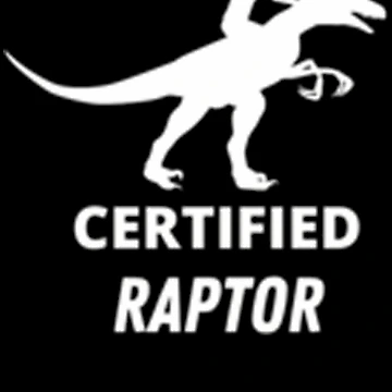 Artwork thumbnail, Certified RAPTOR by PaperCrafte