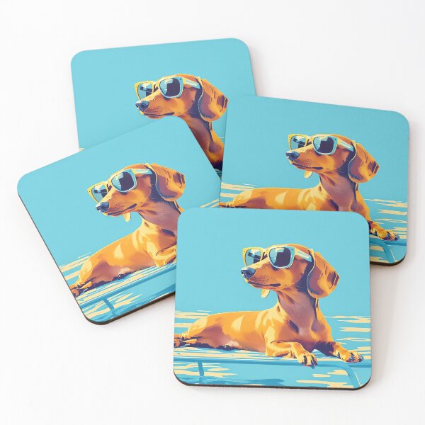 Item preview, Sun-Kissed Sausage Dog designed and sold by ONYX Pixee.