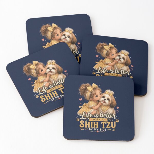 Item preview, Shih Tzu Mom – Life Is Better With A Shih Tzu By My Side designed and sold by PawsAndPallette .