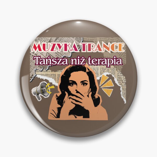 Item preview, muzyka trance tańsza niż terapia retro journal designed and sold by Anna Sacha.