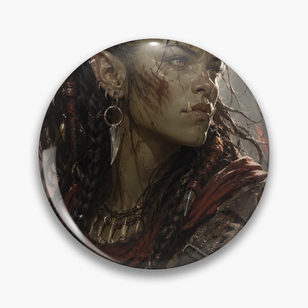 Item preview, DnD Half-Orc Bloodseeker Creature designed and sold by bapupa.