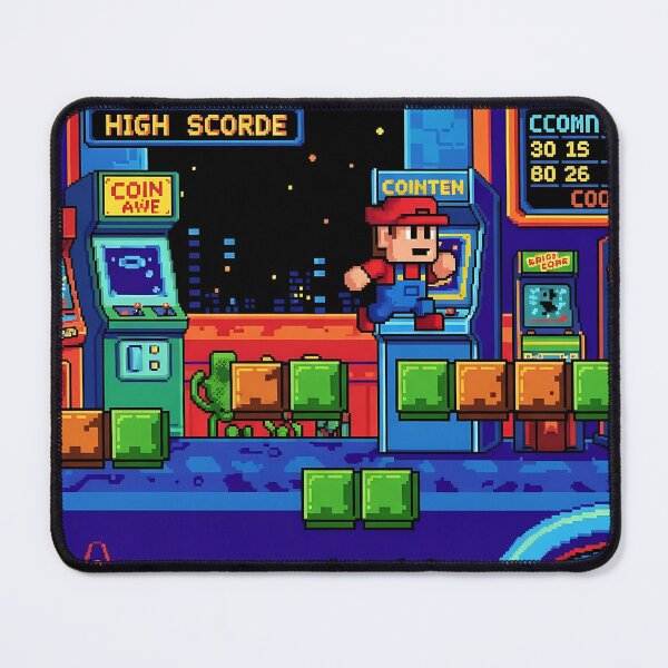 Item preview, Retro Pixel Art Arcade Platformer designed and sold by Michaelragheb.