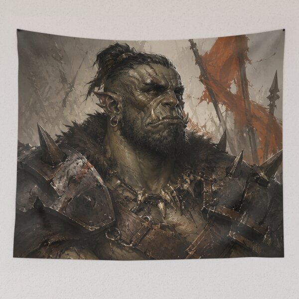 Item preview, DnD Half-Orc Ironhide Creature designed and sold by bapupa.