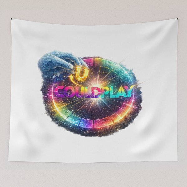 Item preview, Couldplay Colorful Cosmic Space Parody designed and sold by lifrary365.