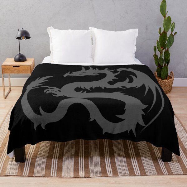Item preview, Chinese dragon silhouette dark, great dragon shirts, best fantasy designs for men designed and sold by Kirei-Lily.