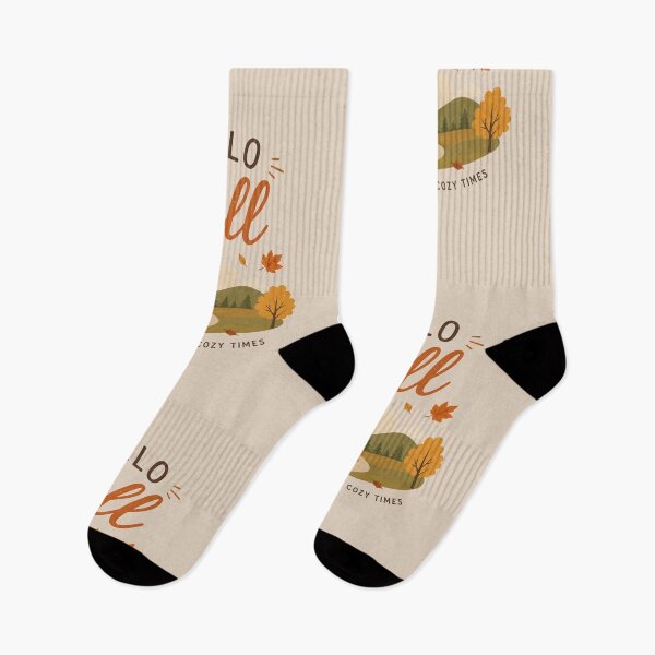 Item preview, Hello Fall-Good Vibes & Cozy Times designed and sold by Remigiusz Florczak CA.