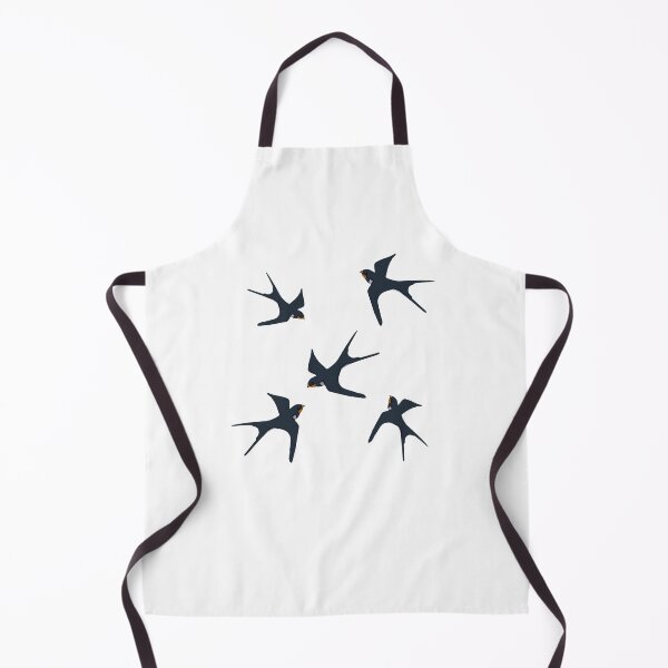 Item preview, Flock of Swallows, Birds for Females, Barn Swallows designed and sold by Kirei-Lily.