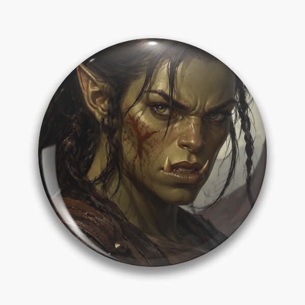 Item preview, DnD Half-Orc Warrior Creature designed and sold by bapupa.