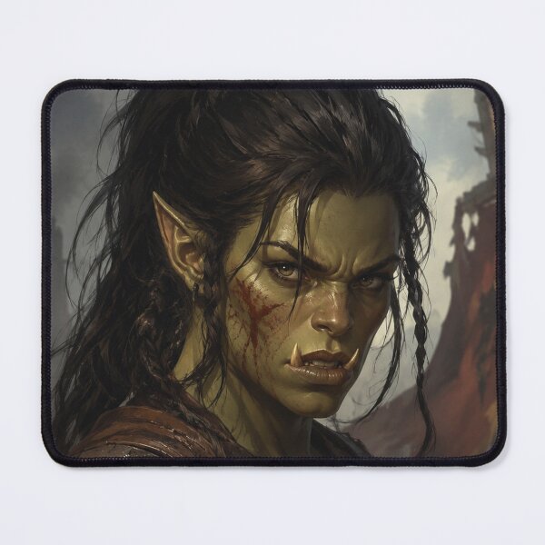 Item preview, DnD Half-Orc Warrior Creature designed and sold by bapupa.