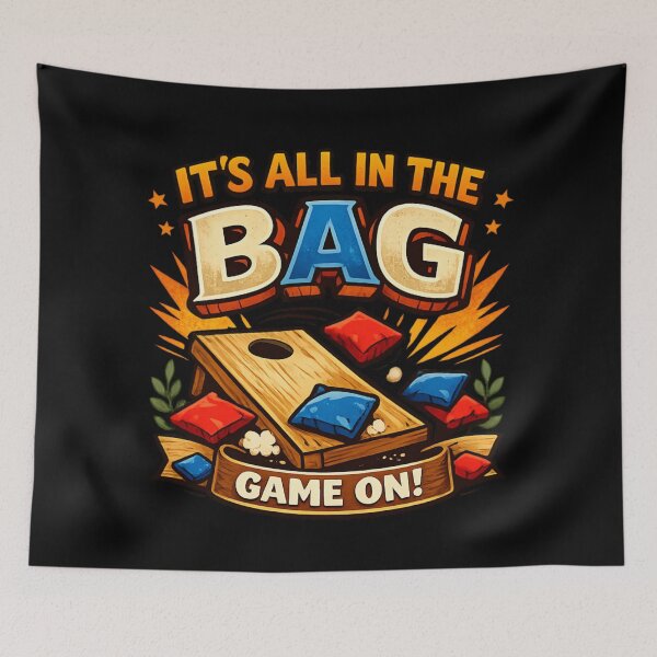 Item preview, It's All in the Bag – Funny Cornhole Game Backyard Toss Game  designed and sold by SidTastic .