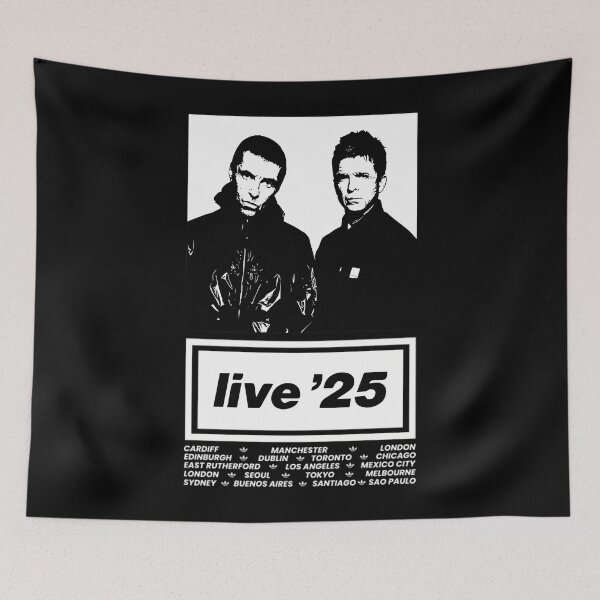 Item preview, Oasis Live '25 Tour Fan Vintage designed and sold by MuratSaro.