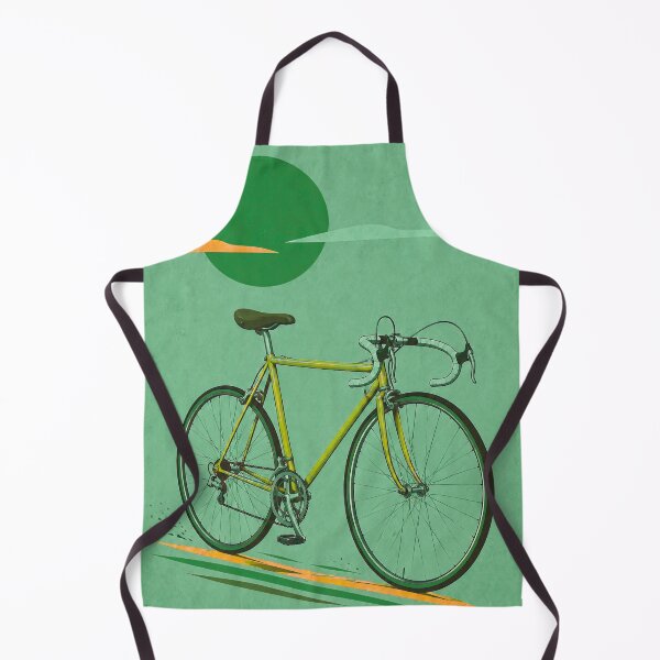 Item preview, The Ride — Solo Bike/green designed and sold by WanderEastArt.