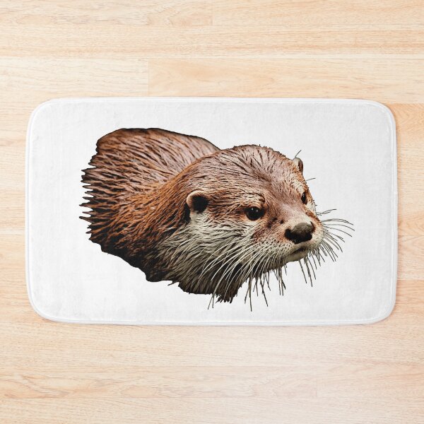 Item preview, Otter canvas pattern, animal lover outfits, adorable ottershirts designed and sold by Kirei-Lily.