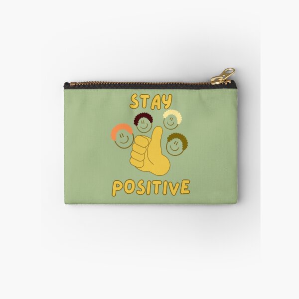 Item preview, Stay Positive Retro Cartoon Style designed and sold by PaniKulka.