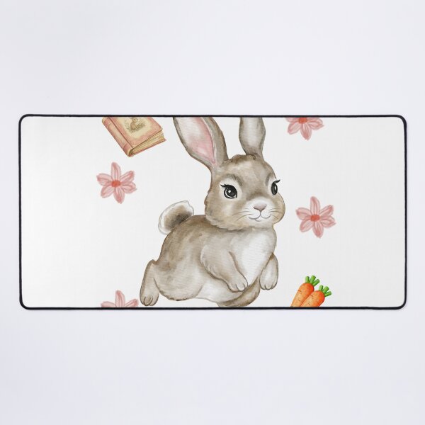Item preview, Vintage Storybook Bunny – Whimsical Watercolor Rabbit Cottagecore Art designed and sold by NOUURRRR.