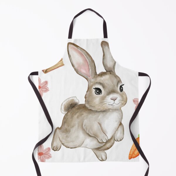 Item preview, Vintage Storybook Bunny – Whimsical Watercolor Rabbit Cottagecore Art designed and sold by NOUURRRR.