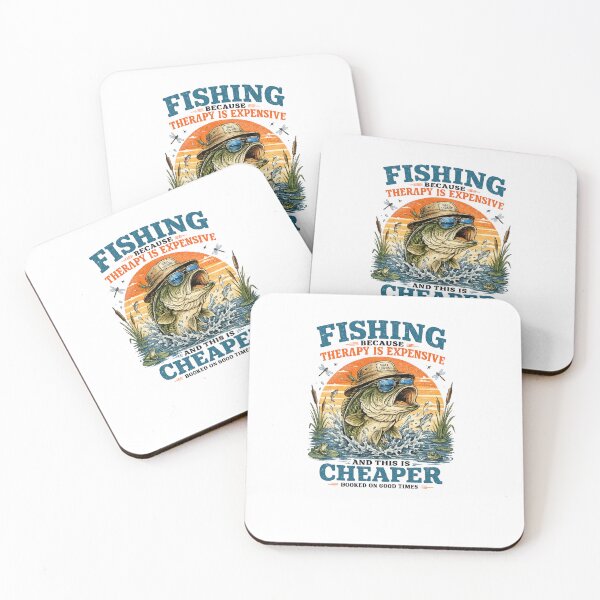 Item preview, Vintage Fishing Humor Bass Fisherman Lake Weekend Relaxation Nature Lovers Design designed and sold by OUICHA.