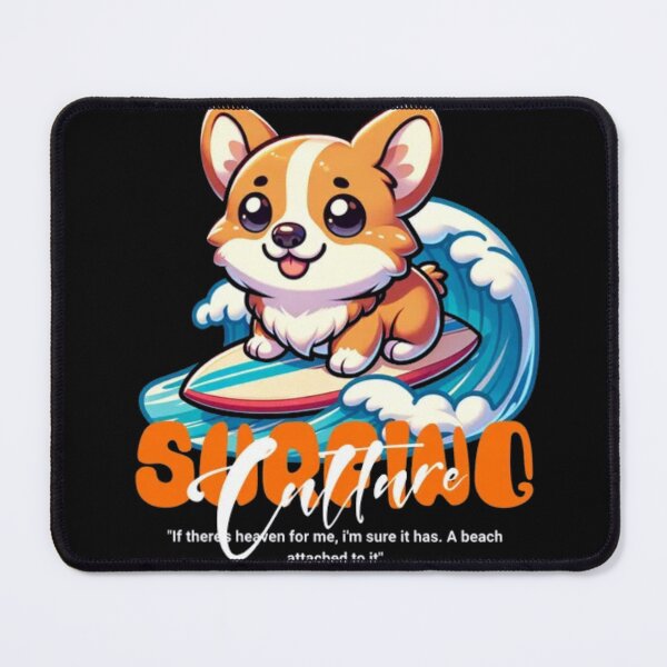 Item preview, Surfing Culture Surfing Corgi - Cute Surfer Dog Beach Vibe designed and sold by GenZFashion000.