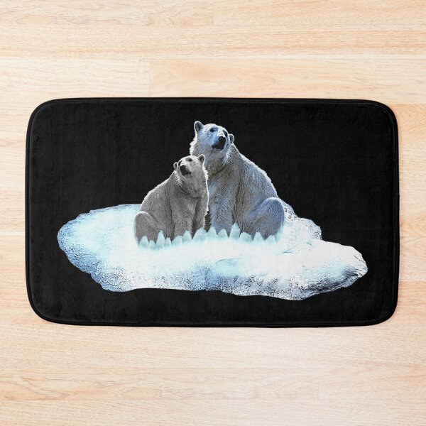 Item preview, Male polar bear, cool winter shirts, beautiful motifs for animal lovers designed and sold by Kirei-Lily.