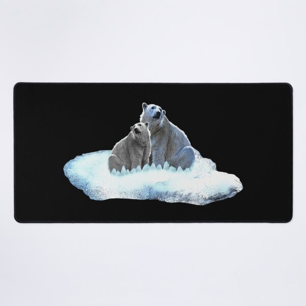 Item preview, Male polar bear, cool winter shirts, beautiful motifs for animal lovers designed and sold by Kirei-Lily.