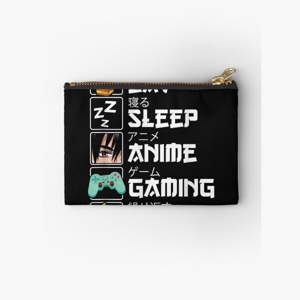 Item preview, Eat Sleep Anime Gaming Repeat Kawaii Otaku Anime Manga designed and sold by KorulaxTor.