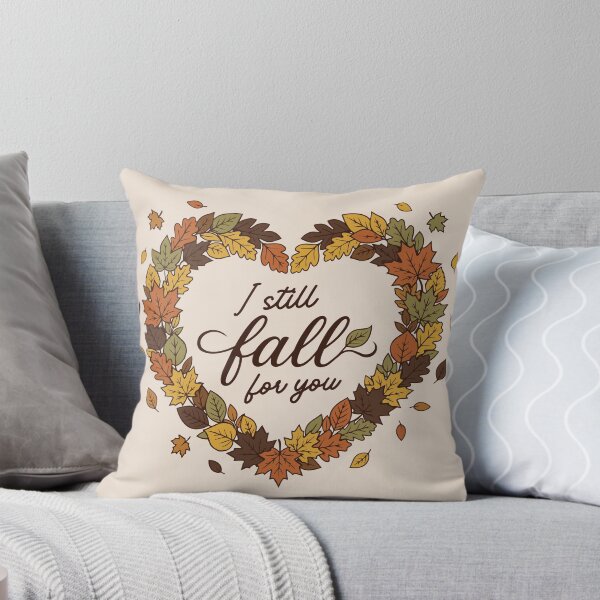 Item preview, I Still Fall For You Autumn Leaves Heart designed and sold by KnockingLouder.