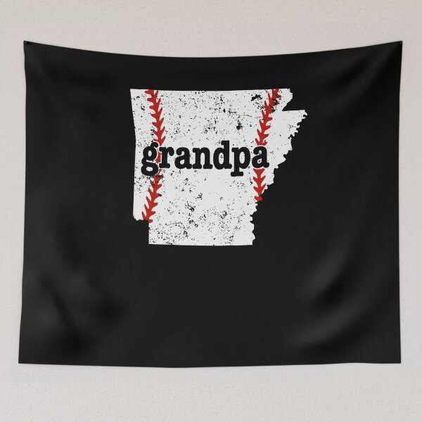 Item preview, Arkansas Baseball Grandpa Tshirt Softball Grandpa Shirt designed and sold by shoppzee.