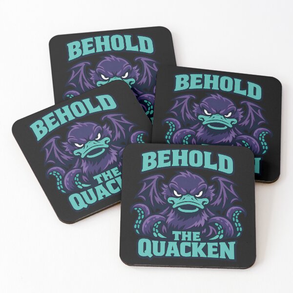 Item preview, Behold The Quacken Funny Duck Monster Fantasy Design designed and sold by TeeTimeTreasure.