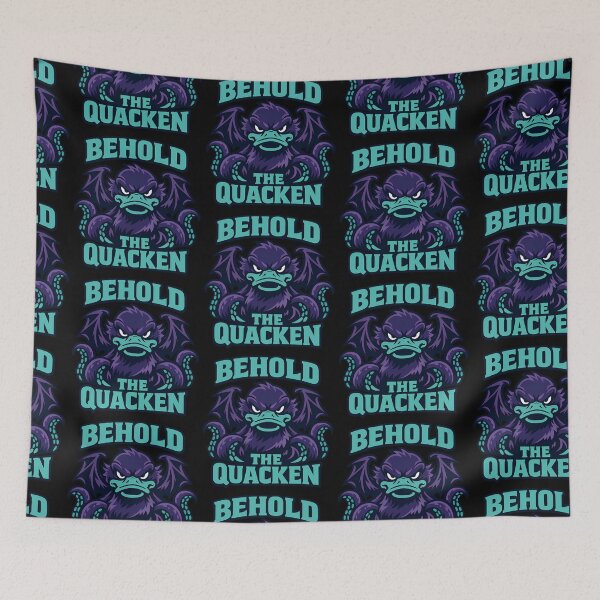 Artikelvorschau, Seht her, das Quacken Funny Duck Monster Fantasy Design entworfen und verkauft von TeeTimeTreasure.