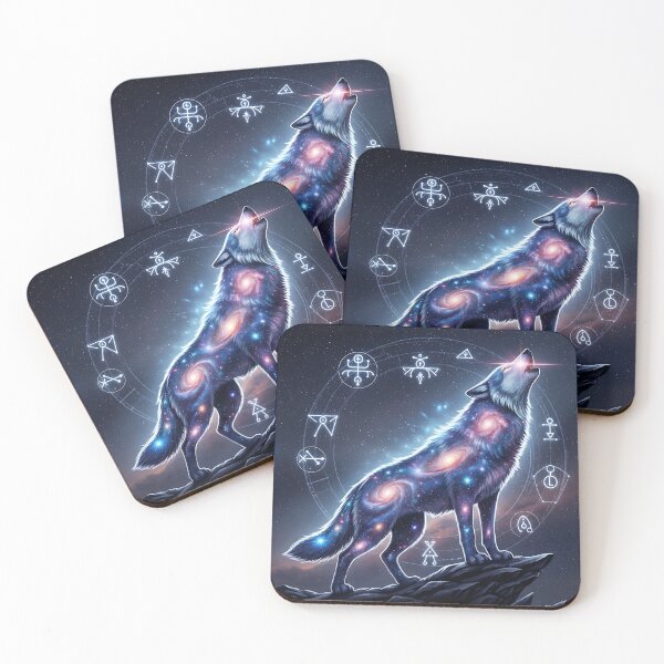Item preview, Glowing Aurora Borealis Fox designed and sold by Michaelragheb.