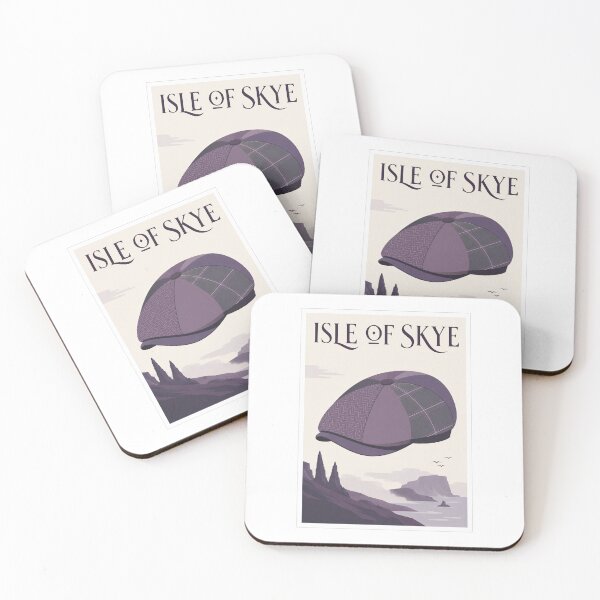 Item preview, Isle of Skye Tweed Cap Poster designed and sold by Beyond Destinations.