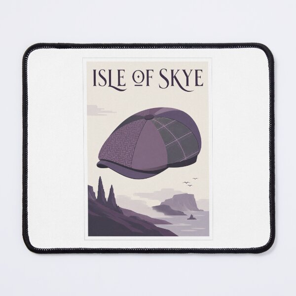 Item preview, Isle of Skye Tweed Cap Poster designed and sold by Beyond Destinations.