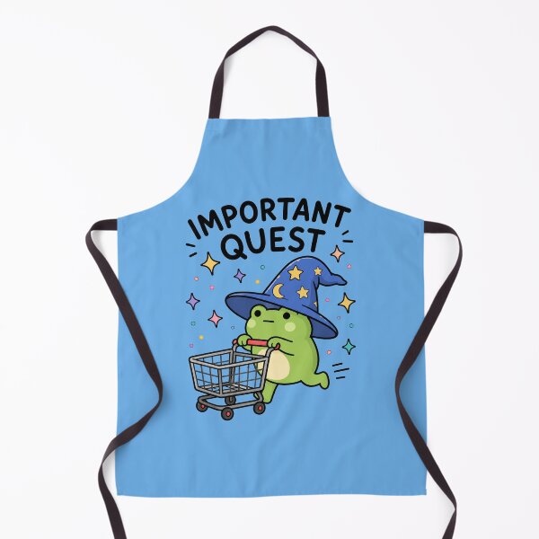 Item preview, Important Quest Wizard Frog designed and sold by MonkiFlipp.