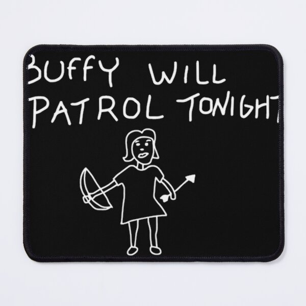 Item preview, Buffy Will Patrol Tonight designed and sold by Douglas Alex.