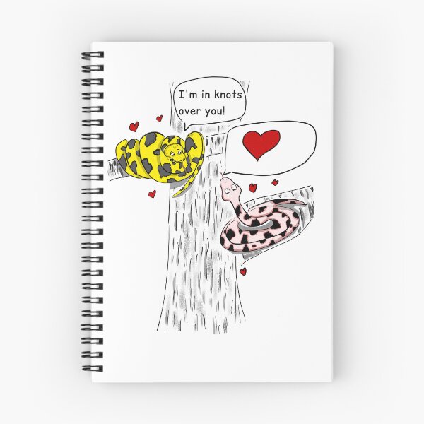 Item preview, Snakes in love:  "I'm in knots over you. designed and sold by KPlayerAdhder.