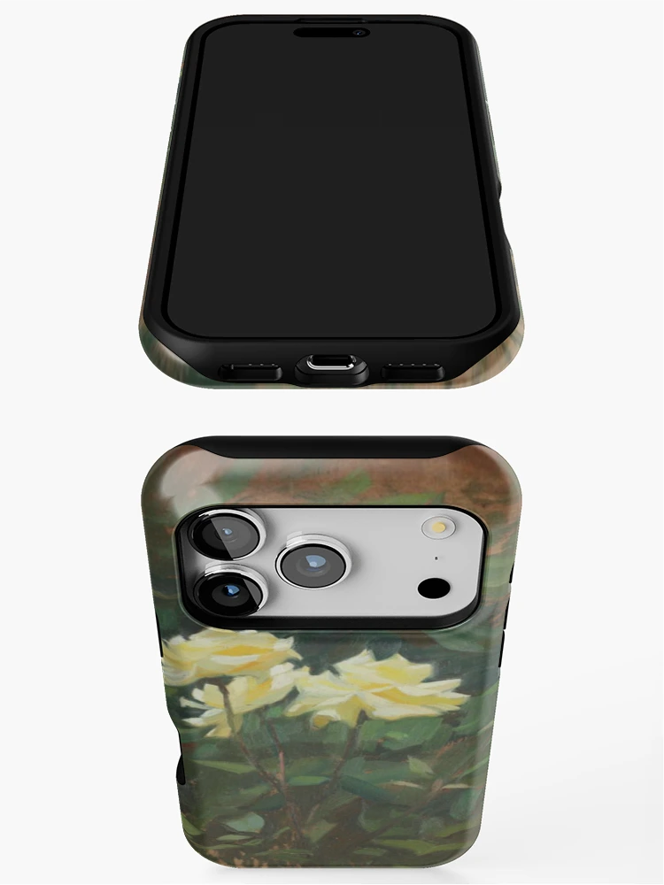Thumbnail 3 of 4, iPhone Case, Wild Roses designed and sold by SharonTheFirst.