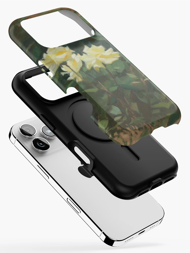 Thumbnail 2 of 4, iPhone Case, Wild Roses designed and sold by SharonTheFirst.