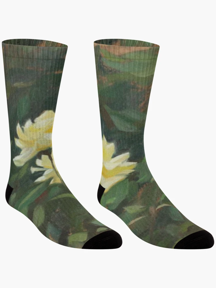 Thumbnail 3 of 5, Socks, Wild Roses designed and sold by SharonTheFirst.