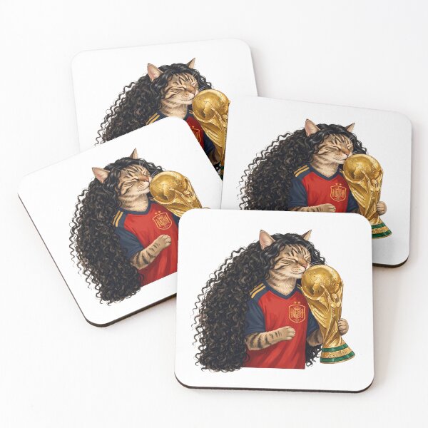 Item preview, Marc Cucurella Spain Cat Meme World Cup designed and sold by Anjestic Studio.