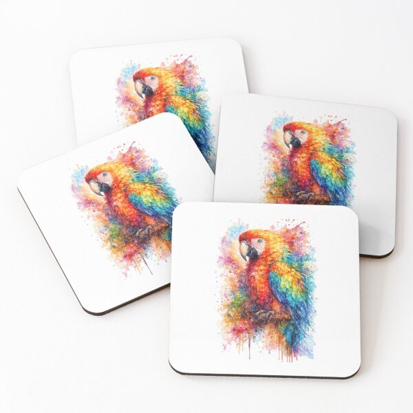Item preview, Watercolor Parrot designed and sold by PeterPunkt.