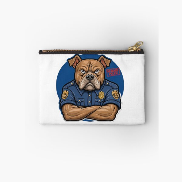 Item preview, Newark Police Bulldog Officer T-Shirt, K9 Unit Gift, Police Department Graphic Tee designed and sold by pawsome purrfect.