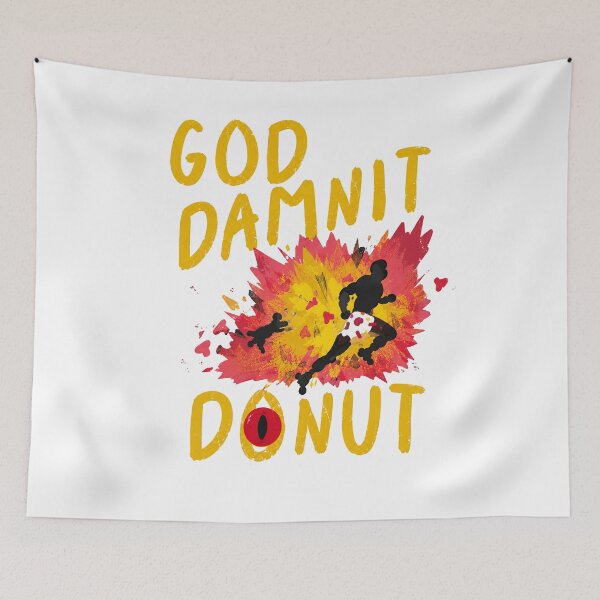 Item preview, Goddamnit Donut  designed and sold by Theaurore.