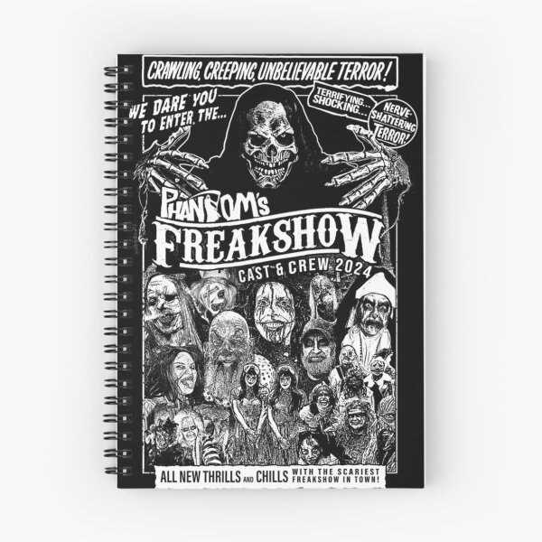 Item preview, PHANTOM'S FREAKSHOW CAST & CREW 2024 designed and sold by WildPalitteArt.