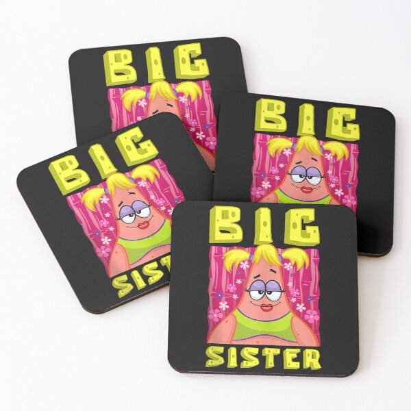 Item preview, SpongeBob Big Sister Funny Prank Girls Patrick Star Makeup Tank Top designed and sold by KorulaxTor.