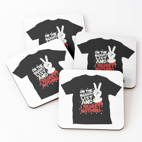 Item preview, On The Naughty List And I Regret Nothing Grinch Christmas designed and sold by lht6474.