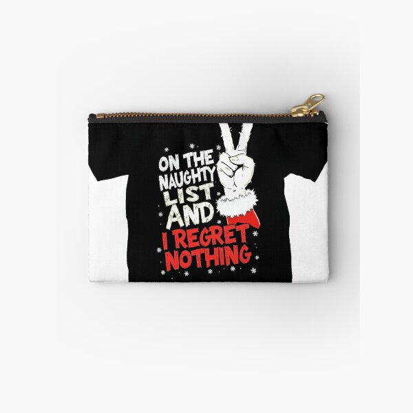 Item preview, On The Naughty List And I Regret Nothing Grinch Christmas designed and sold by lht6474.